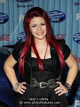 Photo of Allison Iraheta at the American Idol Top 12 Party at AREA on March 5, 2009 in Los Angeles, California.<br>Photo by Chris Walter/Photofeatures. , reference; idol13-1869a