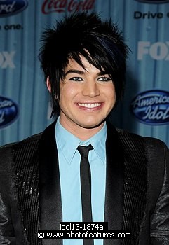 Photo of Adam Lambert at the American Idol Top 12 Party at AREA on March 5, 2009 in Los Angeles, California.<br>Photo by Chris Walter/Photofeatures. , reference; idol13-1874a
