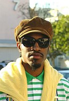 Photo of Outkast Andre 3000 on BET's 106 & Park Live in Hollywood
