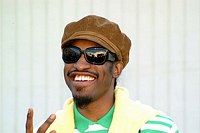 Photo of Outkast Andre 3000 at BET's 106 & Park Live in Hollywood
