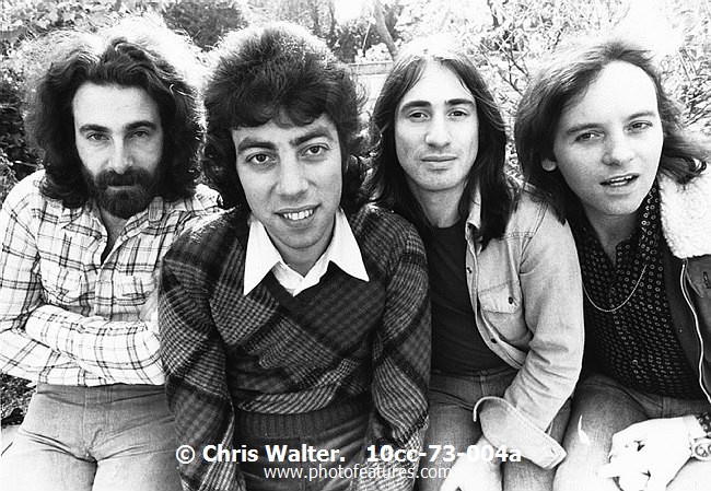 Photo of 10cc for media use , reference; 10cc-73-004a,www.photofeatures.com