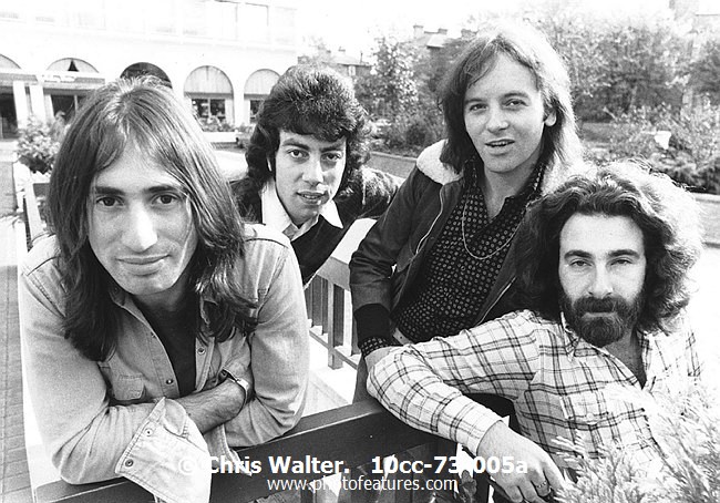 Photo of 10cc for media use , reference; 10cc-73-005a,www.photofeatures.com