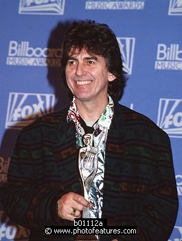 Photo of George Harrison December 8th 1992 Billboard Awards Century Award<br> Chris Walter<br> , reference; b01112a