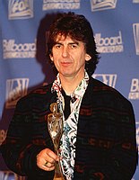 Photo of George Harrison December 8th 1992 Billboard Awards Century Award<br> Chris Walter<br>