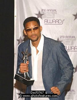 Photo of WILL SMITH at 2nd Annual BET(Black Entertainment Television) Awards at Kodak Theater in Hollywood , reference; Dscf0767