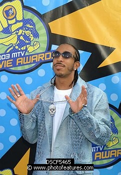 Photo of Ludacris<br>at the 2003 Movie Awards at Shrine Auditorium in Los Angeles 5/31/03.  , reference; DSCF5465