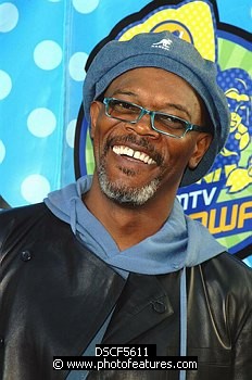 Photo of Samuel L Jackson<br>at the 2003 Movie Awards at Shrine Auditorium in Los Angeles 5/31/03.  , reference; DSCF5611