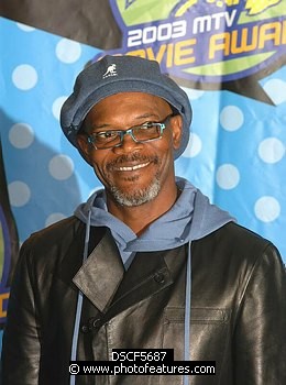 Photo of Samuel L Jackson<br>at the 2003 Movie Awards at Shrine Auditorium in Los Angeles 5/31/03.  , reference; DSCF5687