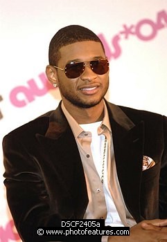Photo of Usher  at the 2004 BET Awards Nominees announcement ceremony at the Renaissance Hotel in Hollywood May 11th 2004. , reference; DSCF2405a