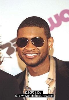 Photo of Usher  at the 2004 BET Awards Nominees announcement ceremony at the Renaissance Hotel in Hollywood May 11th 2004. , reference; DSCF2430a