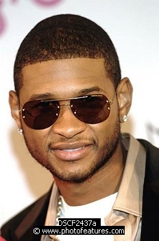 Photo of Usher  at the 2004 BET Awards Nominees announcement ceremony at the Renaissance Hotel in Hollywood May 11th 2004. , reference; DSCF2437a
