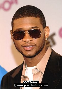 Photo of Usher  at the 2004 BET Awards Nominees announcement ceremony at the Renaissance Hotel in Hollywood May 11th 2004. , reference; DSCF2446a