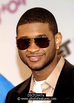 Photo of Usher  at the 2004 BET Awards Nominees announcement ceremony at the Renaissance Hotel in Hollywood May 11th 2004. , reference; DSCF2447a
