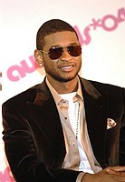 Photo of Usher  at the 2004 BET Awards Nominees announcement ceremony at the Renaissance Hotel in Hollywood May 11th 2004.