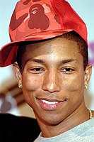 Photo of Pharrell Williams  at the 2004 BET Awards Nominees announcement ceremony at the Renaissance Hotel in Hollywood May 11th 2004.