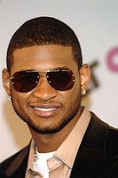 Photo of Usher  at the 2004 BET Awards Nominees announcement ceremony at the Renaissance Hotel in Hollywood May 11th 2004.