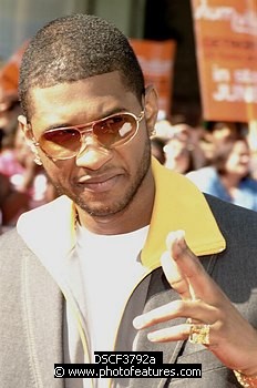 Photo of Usher<br>at Red Carpet for the 2004 4th Annual BET Awards at the Kodak Theatre in Hollywood. Photo by Chris Walter  , reference; DSCF3792a