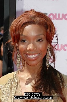 Photo of Brandy <br>at Red Carpet for the 2004 4th Annual BET Awards at the Kodak Theatre in Hollywood. Photo by Chris Walter  , reference; DSC_0077a