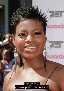 Photo of Fantasia Barrino<br>at Red Carpet for the 2004 4th Annual BET Awards at the Kodak Theatre in Hollywood. Photo by Chris Walter  , reference; DSC_0131a