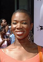 Photo of India.Arie<br>at Red Carpet for the 2004 4th Annual BET Awards at the Kodak Theatre in Hollywood. Photo by Chris Walter 