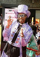 Photo of Bootsy Collins<br>at Red Carpet for the 2004 4th Annual BET Awards at the Kodak Theatre in Hollywood. Photo by Chris Walter 