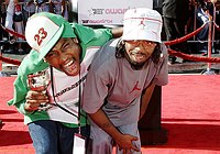Photo of Ying Yang Twins<br>at Red Carpet for the 2004 4th Annual BET Awards at the Kodak Theatre in Hollywood. Photo by Chris Walter 