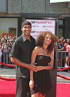 Photo of Boris Kodjoe and Nicole Ari Parker<br>at Red Carpet for the 2004 4th Annual BET Awards at the Kodak Theatre in Hollywood. Photo by Chris Walter 
