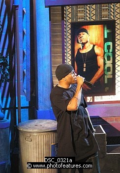 Photo of LL Cool J at reheasals for the First BET Comedy Awards at the Pasadena Civic Auditorium, 27th September 2004. Photo by Chris Walter/Photofeatures. , reference; DSC_0321a