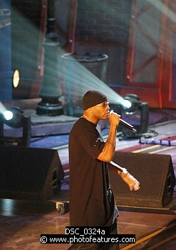 Photo of LL Cool J at reheasals for the First BET Comedy Awards at the Pasadena Civic Auditorium, 27th September 2004. Photo by Chris Walter/Photofeatures. , reference; DSC_0324a