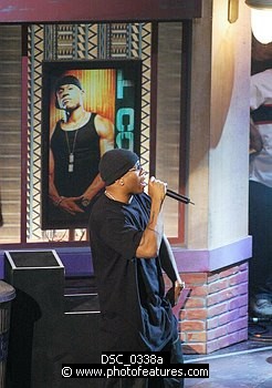 Photo of LL Cool J at reheasals for the First BET Comedy Awards at the Pasadena Civic Auditorium, 27th September 2004. Photo by Chris Walter/Photofeatures. , reference; DSC_0338a