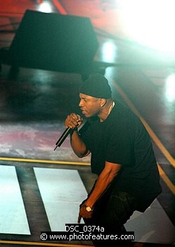 Photo of LL Cool J at reheasals for the First BET Comedy Awards at the Pasadena Civic Auditorium, 27th September 2004. Photo by Chris Walter/Photofeatures. , reference; DSC_0374a