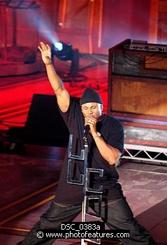 Photo of LL Cool J at reheasals for the First BET Comedy Awards at the Pasadena Civic Auditorium, 27th September 2004. Photo by Chris Walter/Photofeatures. , reference; DSC_0383a