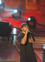 Photo of LL Cool J at reheasals for the First BET Comedy Awards at the Pasadena Civic Auditorium, 27th September 2004. Photo by Chris Walter/Photofeatures.