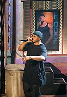 Photo of LL Cool J at reheasals for the First BET Comedy Awards at the Pasadena Civic Auditorium, 27th September 2004. Photo by Chris Walter/Photofeatures.