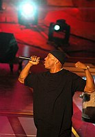 Photo of LL Cool J at reheasals for the First BET Comedy Awards at the Pasadena Civic Auditorium, 27th September 2004. Photo by Chris Walter/Photofeatures.