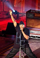 Photo of LL Cool J at reheasals for the First BET Comedy Awards at the Pasadena Civic Auditorium, 27th September 2004. Photo by Chris Walter/Photofeatures.