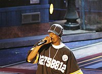 Photo of Snoop Dogg at reheasals for the First BET Comedy Awards at the Pasadena Civic Auditorium, 27th September 2004. Photo by Chris Walter/Photofeatures.