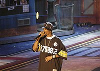 Photo of Snoop Dogg at reheasals for the First BET Comedy Awards at the Pasadena Civic Auditorium, 27th September 2004. Photo by Chris Walter/Photofeatures.