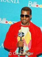 Kanye West<br>in the Press Room of 2004 Billboard Music Awards at MGM Grand in Las Vegas, December 8th 2004. Photo by Chris Walter/Photofeatures.