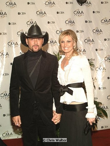 Photo of Tim McGraw and Faith Hill<br>at the 38th Annual CMA Awards at The Grand Ole Opry in Nashville, November 9th 2004. Photos by Chris Walter/Photofeatures. , reference; DSCF0703a