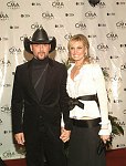 Photo of Tim McGraw and Faith Hill<br>at the 38th Annual CMA Awards at The Grand Ole Opry in Nashville, November 9th 2004. Photos by Chris Walter/Photofeatures.