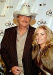 Photo of Alan Jackson and Denise Jackson<br>at the 38th Annual CMA Awards at The Grand Ole Opry in Nashville, November 9th 2004. Photos by Chris Walter/Photofeatures.