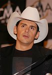 Photo of Brad Paisley<br>at the 38th CMA (Country Music Association) in Nashville, Nov 9th, 2004. Photos by Chris Walter.