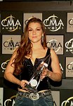 Photo of Gretchen Wilson<br>at the 38th CMA (Country Music Association) in Nashville, Nov 9th, 2004. Photos by Chris Walter.
