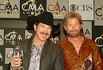 Photo of Brooks & Dunn<br>at the 38th CMA (Country Music Association) in Nashville, Nov 9th, 2004. Photos by Chris Walter.