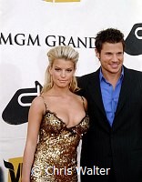 Jessica Simpson and Nick Lachey<br>at Red Carpet Arrivals for VH1 Divas at MGM Grand in Las Vegas April 18th 2004.