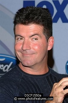 Photo of Simon Cowell at party to celebrate the American Idol Top 12 Finalists at Pearl in Hollywood. , reference; DSCF1550a