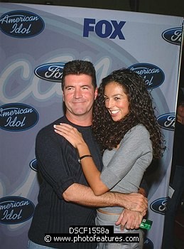 Photo of Simon Cowell and Terri Seymour , reference; DSCF1558a