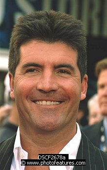Photo of Simon Cowell<br>at American Idol 3 Finale, Kodak Theater in Hollywood, May 26th 2004. , reference; DSCF2678a