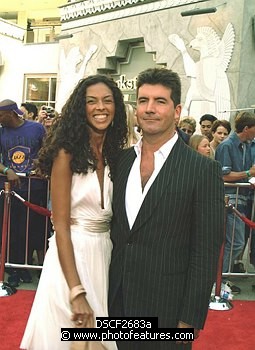 Photo of Simon Cowell and Terri Seymour<br>at American Idol 3 Finale, Kodak Theater in Hollywood, May 26th 2004. , reference; DSCF2683a